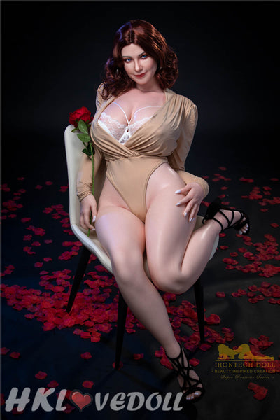 Silicone Love Doll Irontech Doll 160cm K-Cup S12 Carmel