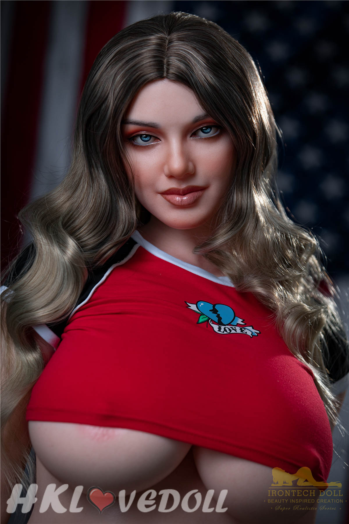 Silicone Love Doll Irontech Doll 160cm K-Cup S27 Big Breast Ivy