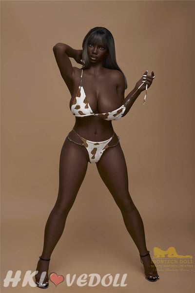 Silicone Love Doll Irontech Doll 160cm K-Cup S33 Penny Dark Skin