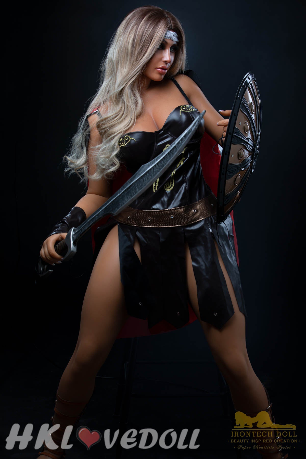 Silicone Love Doll Irontech Doll 164cm E-Cup S26 Hedy Warrior