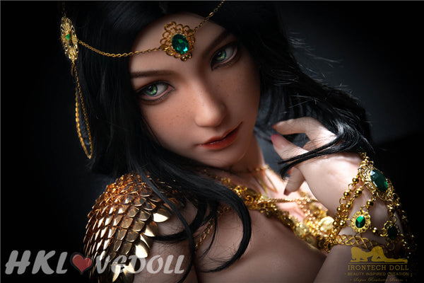 Silicone Love Doll Irontech Doll 166cm E-Cup S32 Kitty Ghost Blade Coser